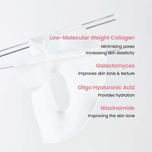 Bio Collagen Real Deep Mask for Pore Minimizing & Firming Care - GLAM MODA